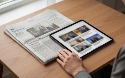 Comment les lecteurs réinventent l’information entre presse papier et numérique